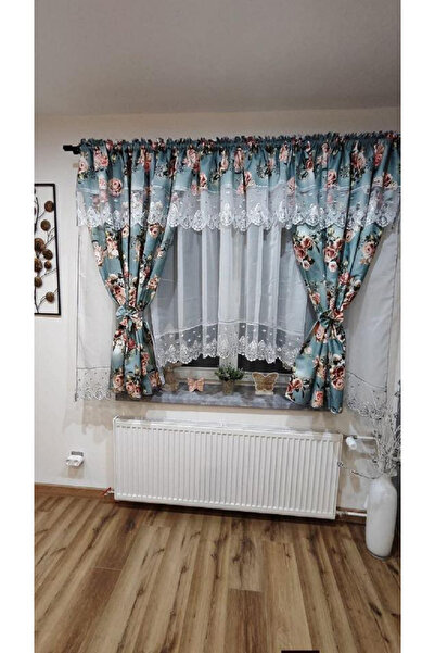 OEM Unique set of curtains + decorative drapes for living room bedroom, WIDTH...