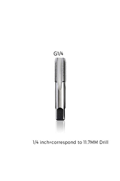 Choice3 Tap.2 BSP Taper Pipe Tap Metal Screw Thread 1/8" 1/4" 3/8" 1/2" 3/4"