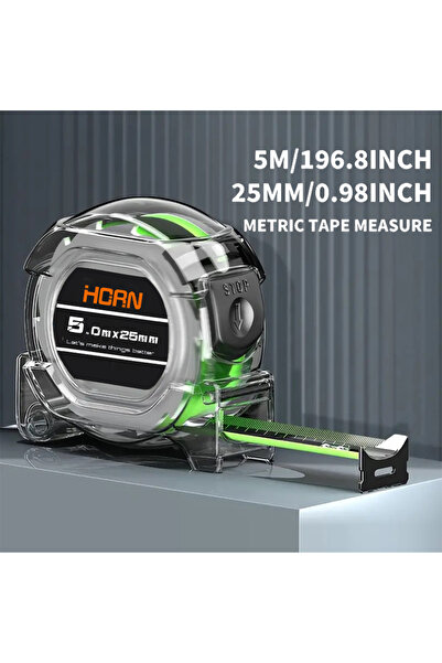 Choice3 شريط قياس ذاتي اللصق بطول 5 أمتار وقطر 25 ملم، قطعة واحدة، متوفر بأطو...