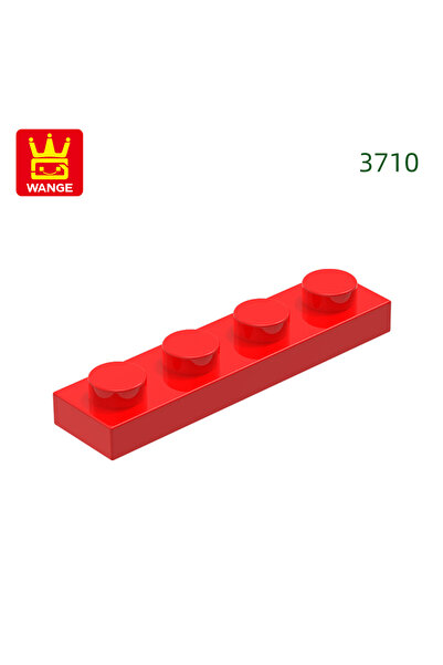 Choice58 حوالي 149 قطعة 11. ريد وانج 149 قطعة/مجموعة 3710 1x4 مكعبات بناء أسا...