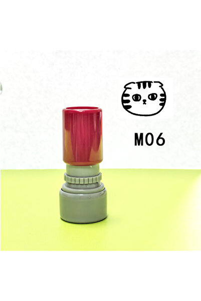 Choice8 طابع heimaoto M06 بنمط قطة، طابع حيوان قطة سوداء لإلهام وتشجيع التدري...