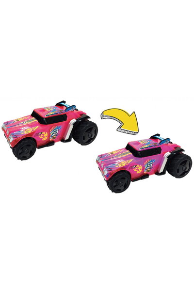 OEM CEVODLE L&S PULL BACK CAR 1/24, 17CM, PINK