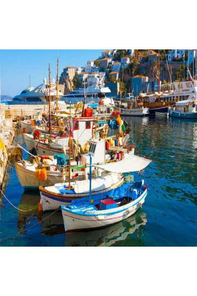 Choice5 لغز الصور المقطوعة 507Island Ship Port 500 قطعة بأنماط مناظر طبيعية م...