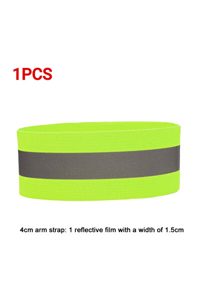 choice2 1PCS 4cm 1-5PC Reflective Bands Elastic Armband Wristband Ankle Leg S...