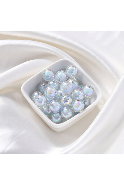 Choice63 8mmx50pcs AB color Blue 30-50Pcs 8-15mm Round Acrylic Transparent Fr...