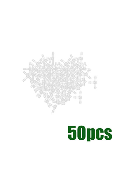 choice2 مجموعة ري بالتنقيط الدقيق شفافة C-50PCS مقاس 1/4 بوصة على شكل سهم منح...