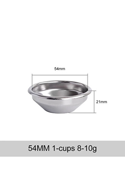 Choice4 54mm 1cup Coffee Filter Basket 51mm 54mm 58MM Stainless Steel Replace...
