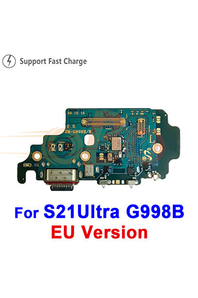 Choice7 لوحة شحن USB مع موصل ومنفذ شحن وكابل مرن لهواتف S20 وS21 وS22 ألترا ب...