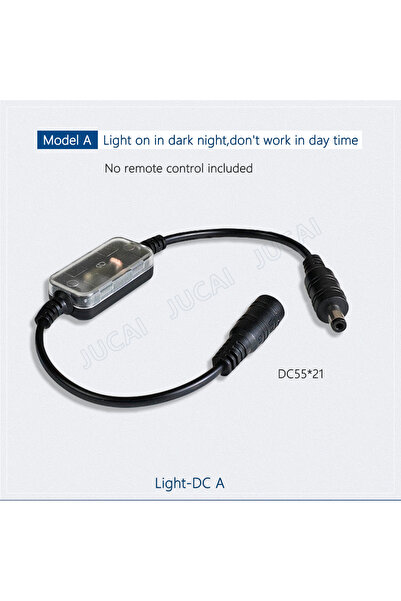 Choice مفتاح استشعار ضوئي Light-DC A USB/DC، تشغيل/إيقاف تلقائي، مفتاح إضاءة ...