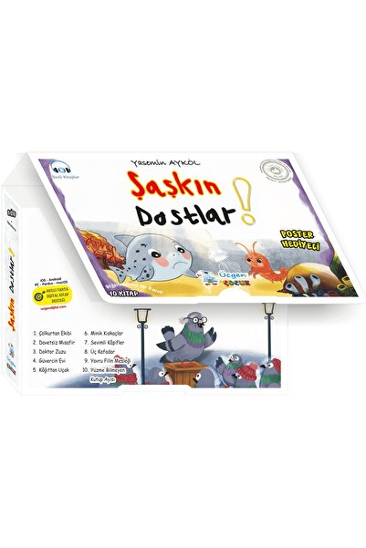 Üçgen Yayıncılık Üçgen Çocuk 2. Sınıf Şaşkın Dostlar 10 Lu Hikaye Seti