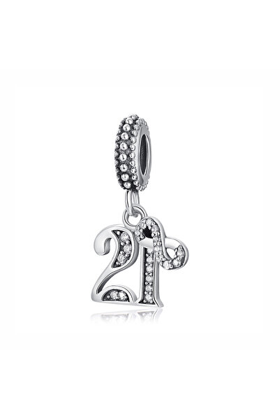choice2 5 925 Sterling Silver Charms Beads Original 18 21 30 Celebration Pend...