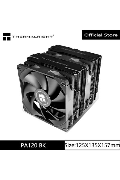 Choice6 لون ثابت آخر PA120 BK Thermalright PA120 AGHP 3.0 أنبوب حراري مبرد با...