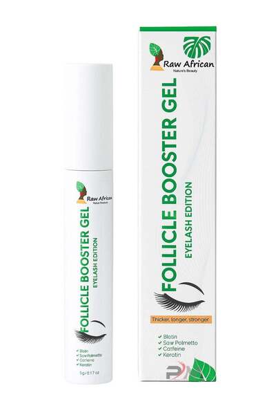 RAW AFRICAN سائل تقويه الرموش من رو افريكان