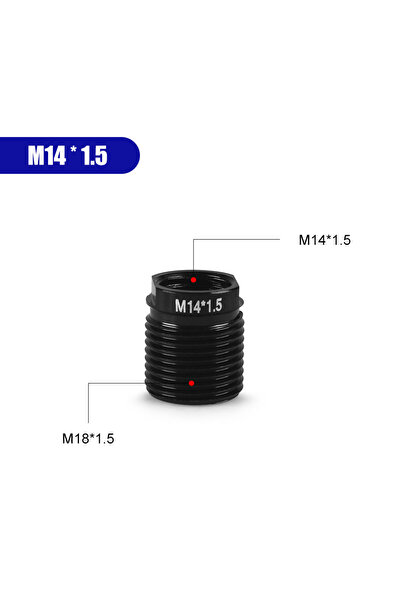 Choice3 محول مقبض ناقل الحركة من الألومنيوم M14x1.5 مع سن داخلي M8x1.25/M10x1...