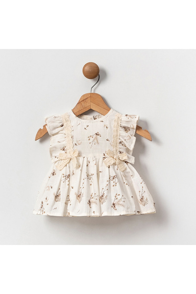 Coolimino Baby Girl Lace Collar Shirt