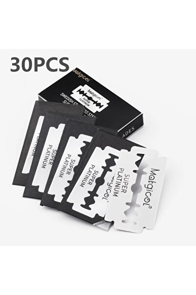 Choice5 A0356-Black 30pcs Wholesale 30/50/100pcs Double Edge Razor Shaving Me...