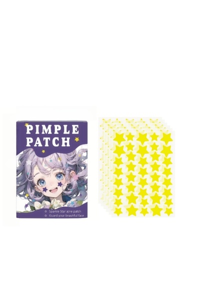 choice2 هوانغسي، 40 قطعة من لصقات حب الشباب متعددة الألوان على شكل نجوم، لصقا...