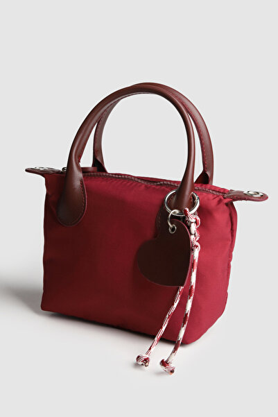 Rivina Meyli Women's Mini Size Charm Detailed Parachute Fabric Handbag