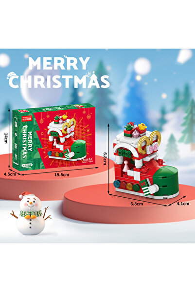 Choice38 بدون صندوق 8926-4-1PC مكعبات بناء شجرة عيد الميلاد، مكعبات تثبيت، أل...