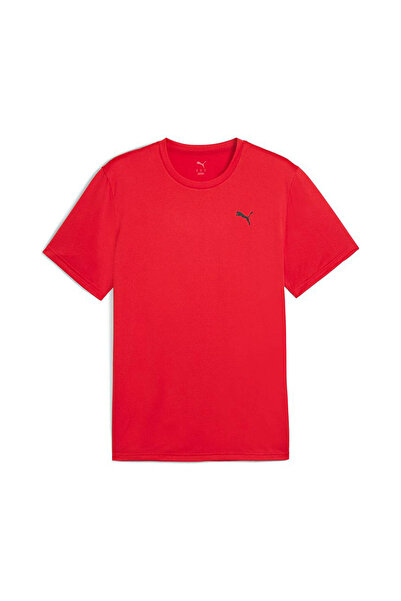Puma Essentials Solid Erkek Kırmızı Tişört (525908-11)