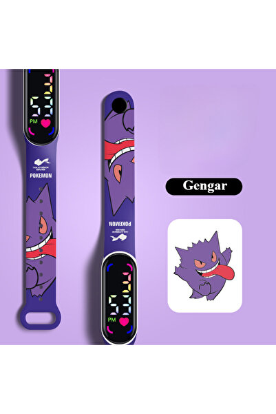 Choice7 ساعة بانداي الإلكترونية الجديدة ذات سوار LED بتصميم بوكيمون 04، مزودة...