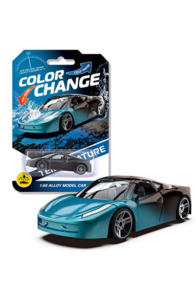 Choice14 سيارات سباق صغيرة للأطفال بمقياس 1:64 مع خاصية تغيير اللون واستشعار ...