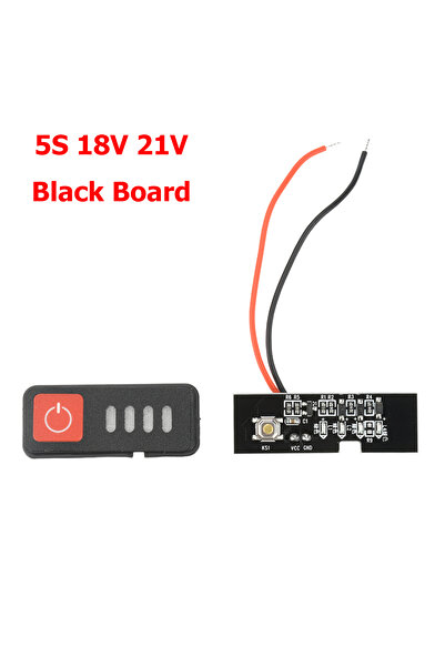 Choice3 بطارية ليثيوم 5S سوداء، 10S، 5S، شاشة عرض، 18 فولت، 21 فولت، 36 فولت،...