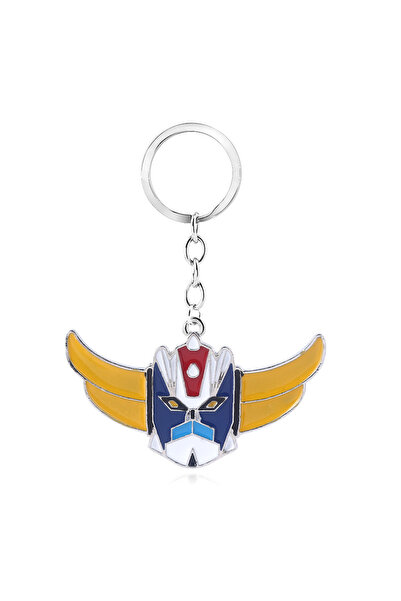 Choice5 سلسلة مفاتيح أنمي مازنجر زد، روبوت على شكل طبق طائر، شعار بومباردييه،...