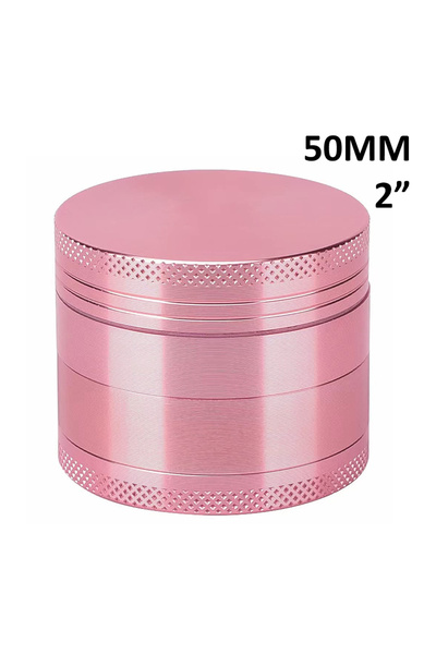 Choice1 50MM Grinder Pink Set Rolling Tray Plate 40MM 50MM 63MM Aluminum Allo...