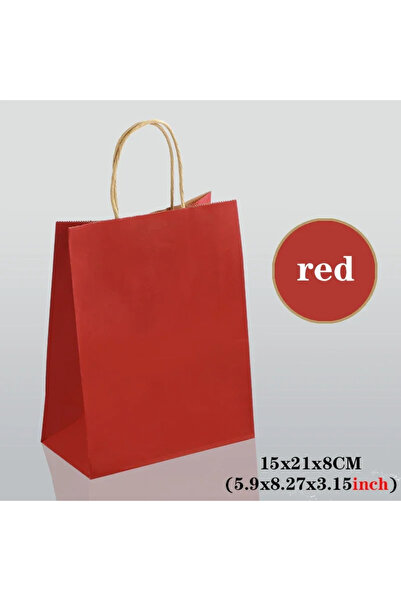 Choice5 15x21cmx30PCS Red 10/30/50pcs Holiday Party Gift Bag with Handle Jewe...