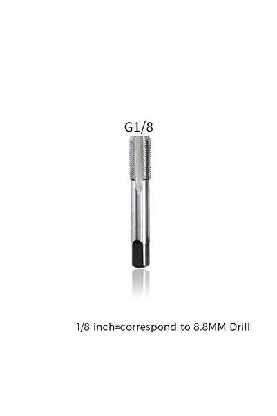 Choice4 صنبور رقم 1، صنبور أنبوب مخروطي BSP، خيط لولبي معدني، 1/8 بوصة، 1/4 ب...