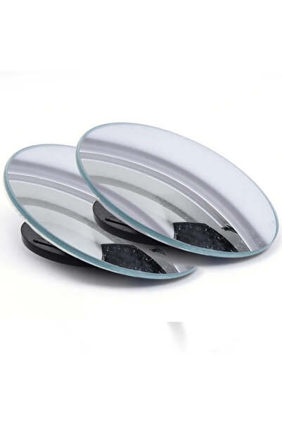Choice3 no frame 2Pcs Round Frame Convex Blind Spot Mirror Safety Driving Wid...