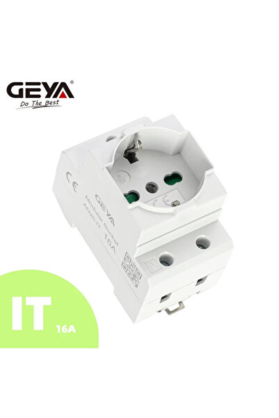 Choice5 مقبس طاقة تيار متردد معياري من نوع GEYA DIN Rail Sket مزود بغطاء، متو...