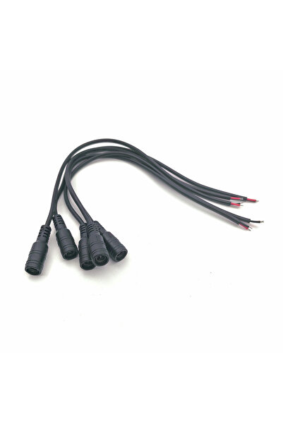 choice2 5pcs female-30cm 5Pcs Black 5.5 x 2.1mm DC Plug Jack Connector Cable ...