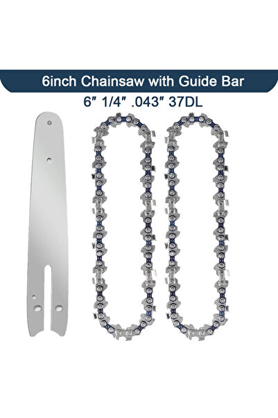 Choice7 مجموعة 6 بوصات، قضيب منشار 4/6/8 بوصات، 28/36 عقدة، ملحقات منشار كهرب...