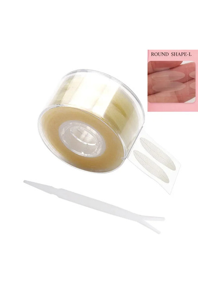 Choice5 Round Skin L 600 pcs Double Fold Eyelid Tape Self-adhesive Under Eye ...