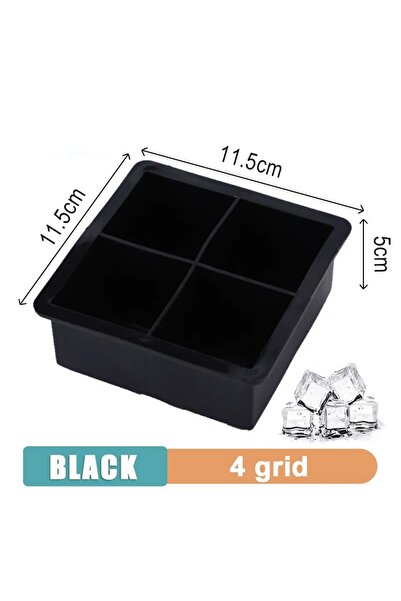 Choice33 قطعتان من قوالب مكعبات الثلج الكبيرة المصنوعة من السيليكون الآمن غذا...