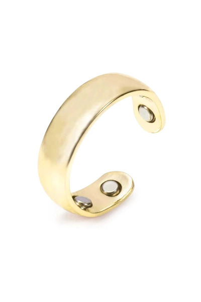 Choice1 خاتم ذهبي مضاد للشخير، علاج مغناطيسي، علاج بالضغط الإبري، خاتم إصبع م...