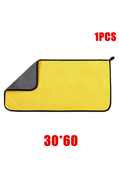 Choice1 30X60CM 1PCS 1/2/6pcs Microfiber Cleaning Towel Car Cleaning Cloths P...