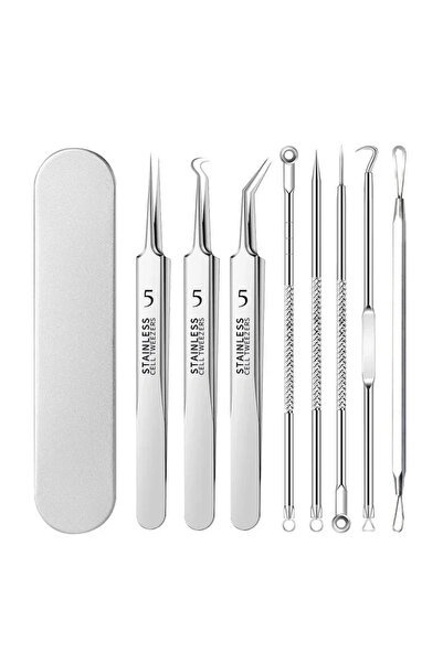 Choice4 8Pcs Higt Quality Acne Blackhead Removal Kit Nose Face Pore Cleansing...