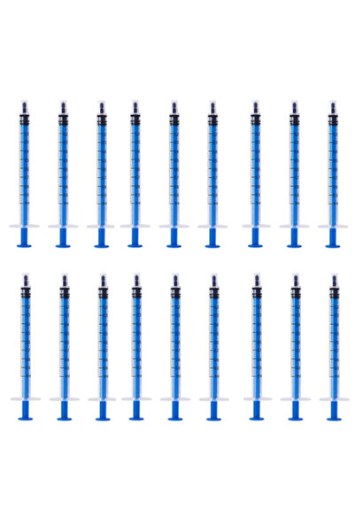 Choice A0127-1 مل × 20 قطعة أزرق، بيع بالجملة، 1 مل - 10 مل، 10-20 قطعة، محاق...