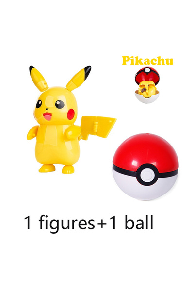 Choice11 بدون صندوق - 2 لعبة بوكيمون بيكاتشو بوكيبول ديفورميشن، مجسمات أنمي، ...