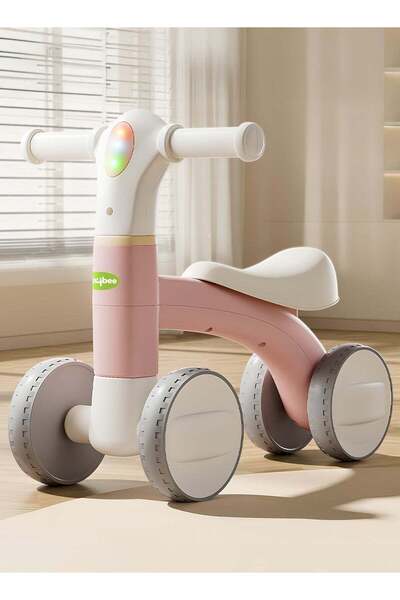 BAYBEE دراجة توازن للأطفال من بيبل بيبي، دراجة توازن للأطفال الصغار مع موسيقى...