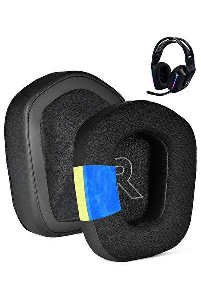 NO BRAND Earpads, Sponges for Logitech G733 G335 G535 GEL FILLING Black