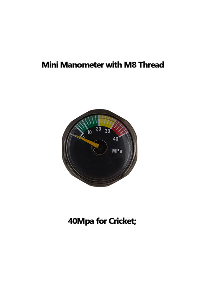 Choice3 40Mpa High Pressure HPA M8*1 Threads Mini Micro Pressure Gauges Manom...
