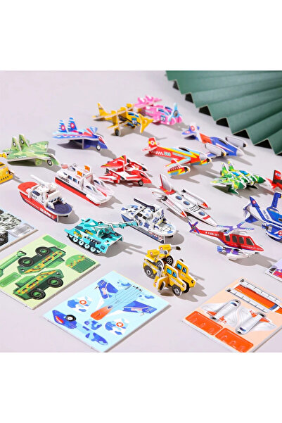 Choice3 مجموعة عشوائية من 30 قطعة من أحجيات كرتونية ثلاثية الأبعاد، ألعاب تعل...