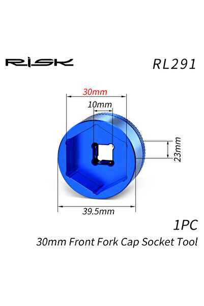 Choice7 غطاء شوكة أمامية للدراجة الجبلية RL291 مقاس 30 مم من RISK، غطاء أداة ...