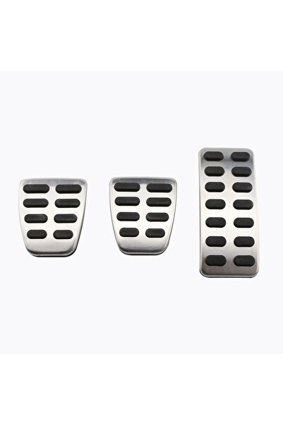 Choice3 3Pcs MT Car Pedals Gas Accelerator Brake Clutch Footrest Pedal Cover ...