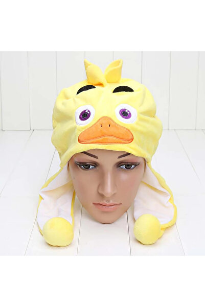 choice2 Yellow Duck Party Gifts Red Foxy Plush Animal ,Hat Winter Women Men C...