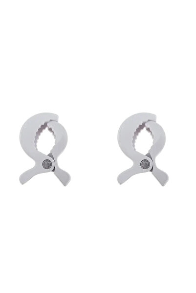 Choice16 White2pcs 1-4Pcs Baby Stroller Clamp Alligator Clip Pram Peg Portabl...